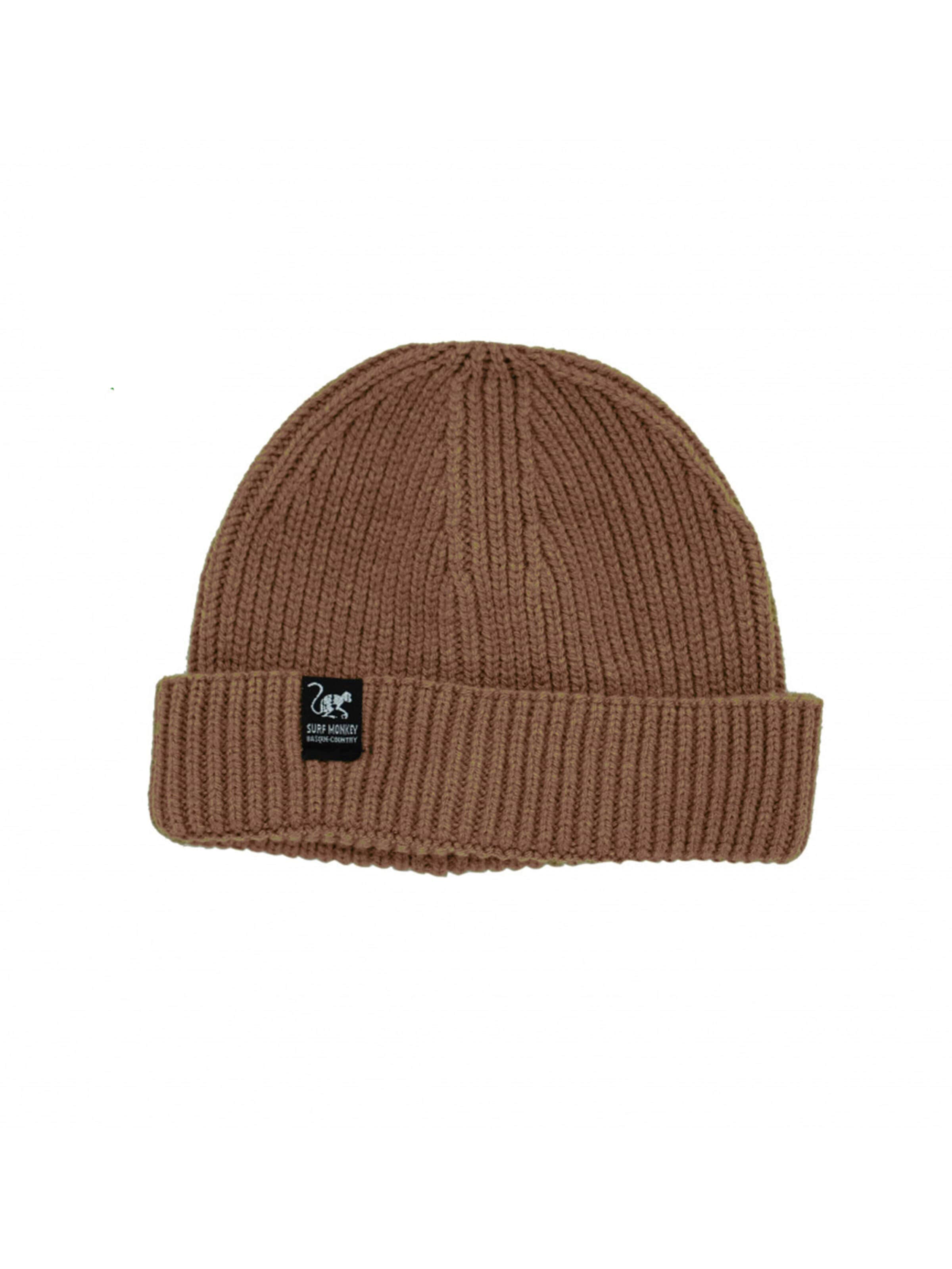 Surf Monkey - Gorra en marrón: frente
