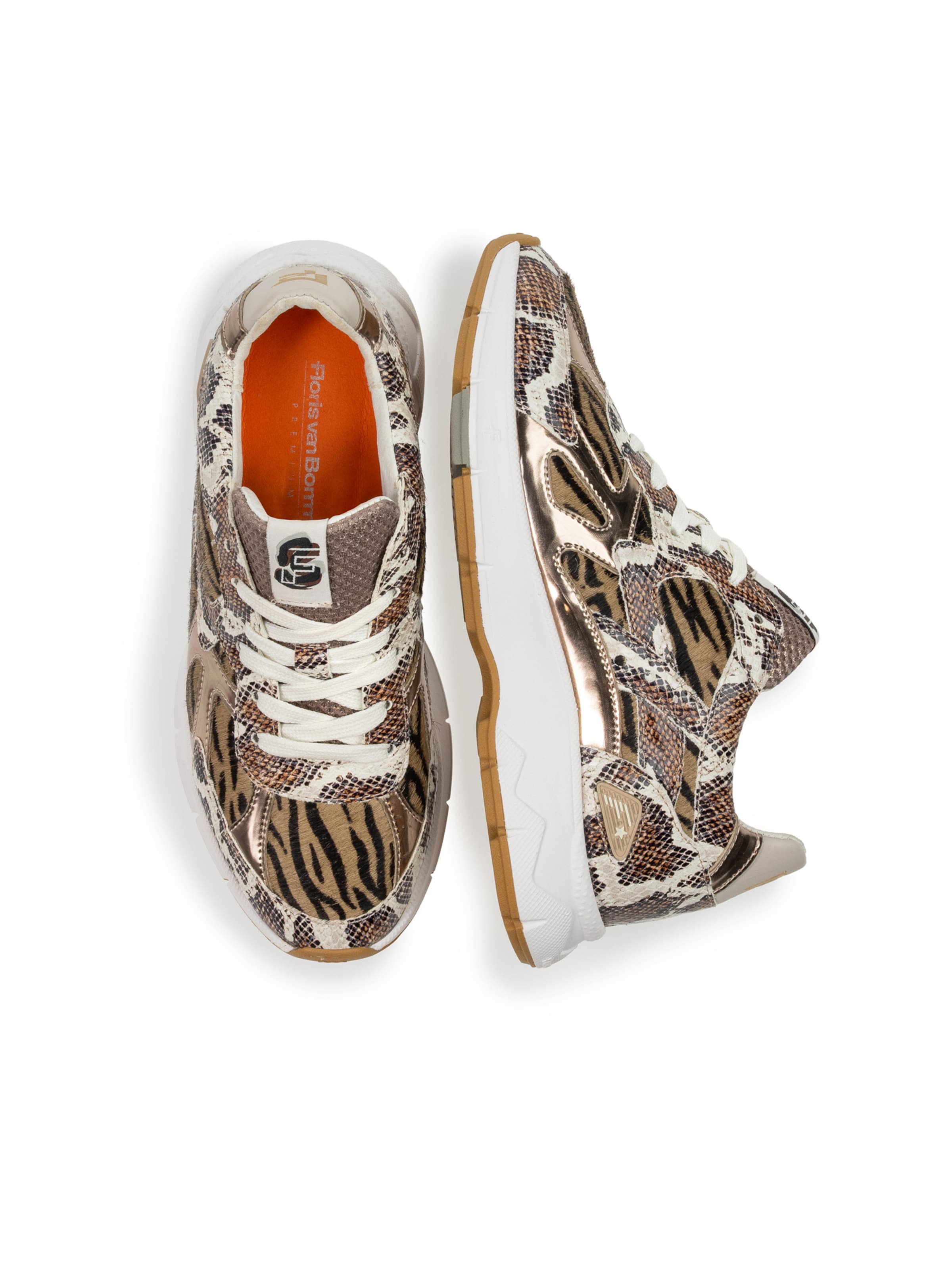 Sneaker bassa 'DAYSI 07' di Floris van Bommel in marrone