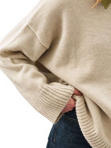 MANUKA Fleecejacke‌‌ in Beige