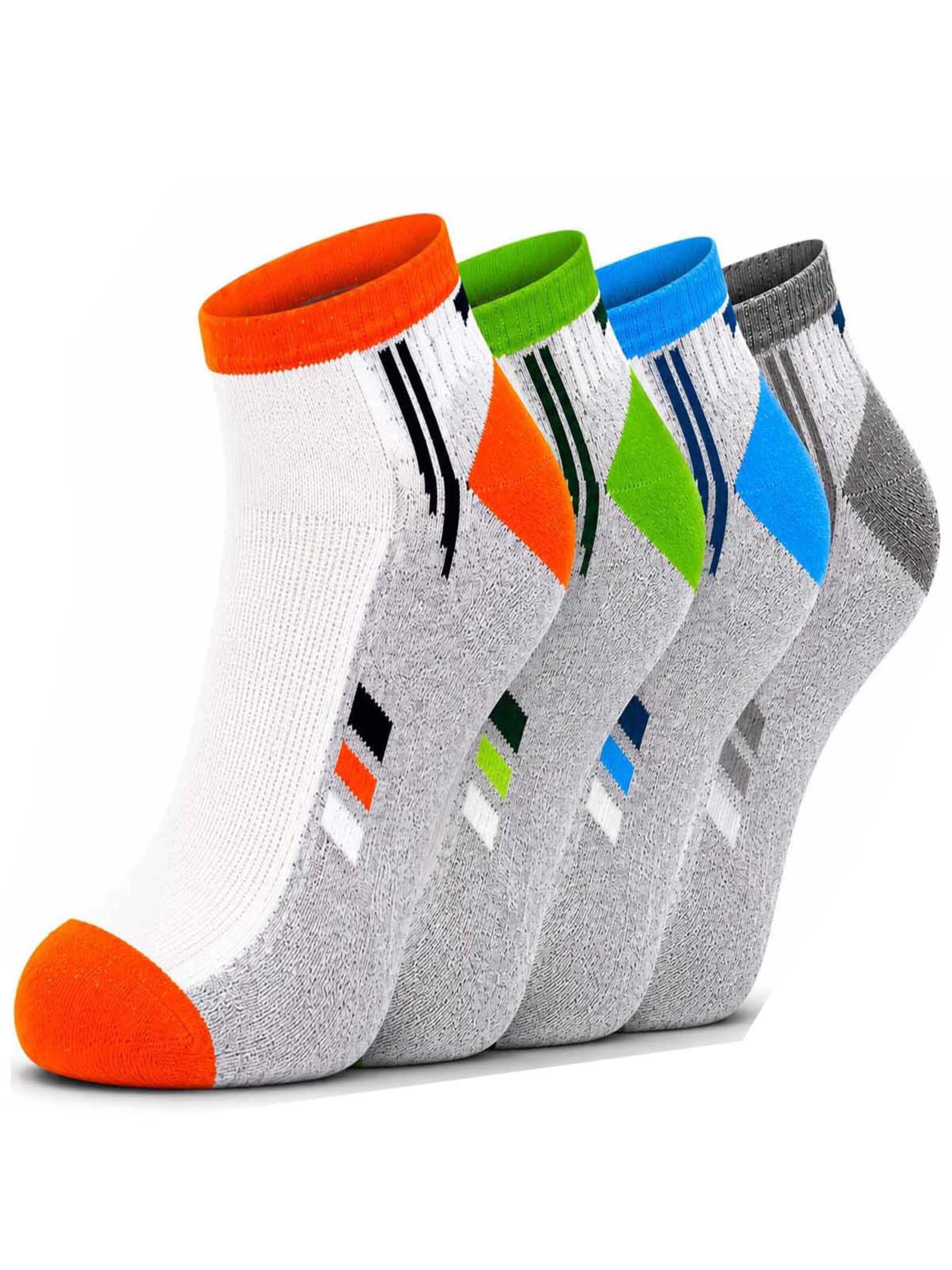Chili Lifestyle Stutzen 'COLOR Sneaker Athletic Socks in Multicolor'‌‌‌‌‌‌‌ in Mischfarben: Vorderseite