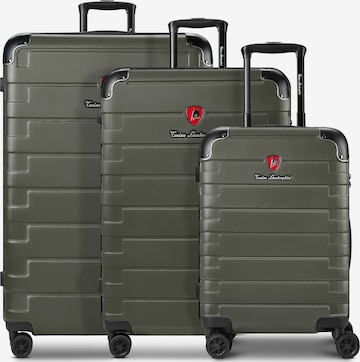 Ensemble de bagages 'Tonino Lamborghini Milano' Tonino Lamborghini en vert : devant