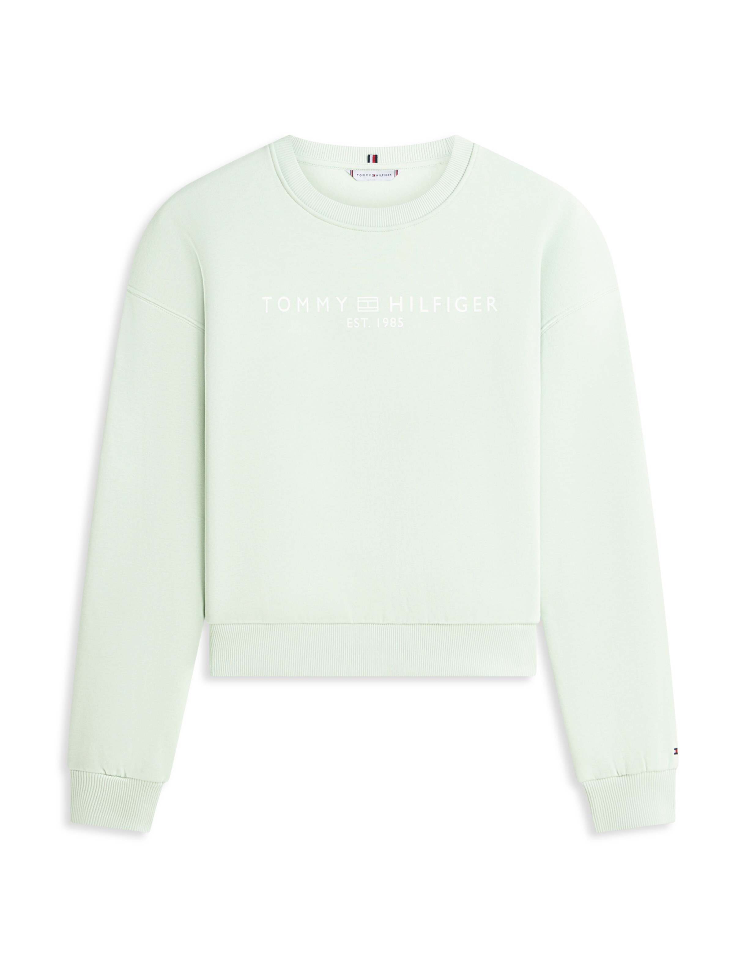 TOMMY HILFIGER Bluzka sportowa w kolorze zielony: przód