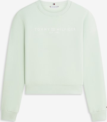TOMMY HILFIGER Свитшот в Зеленый: спереди