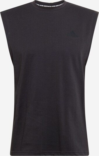 ADIDAS PERFORMANCE T-Shirt fonctionnel en orange clair / noir / blanc, Vue avec produit