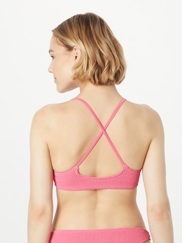 WEEKDAY Bustier Bikinitop 'Sun' in Pink