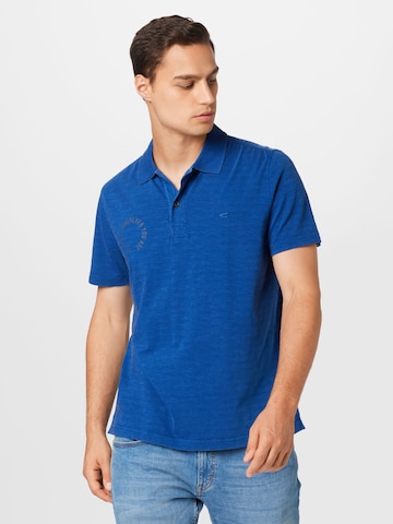 CAMEL ACTIVE Poloshirt in Blau: predná strana