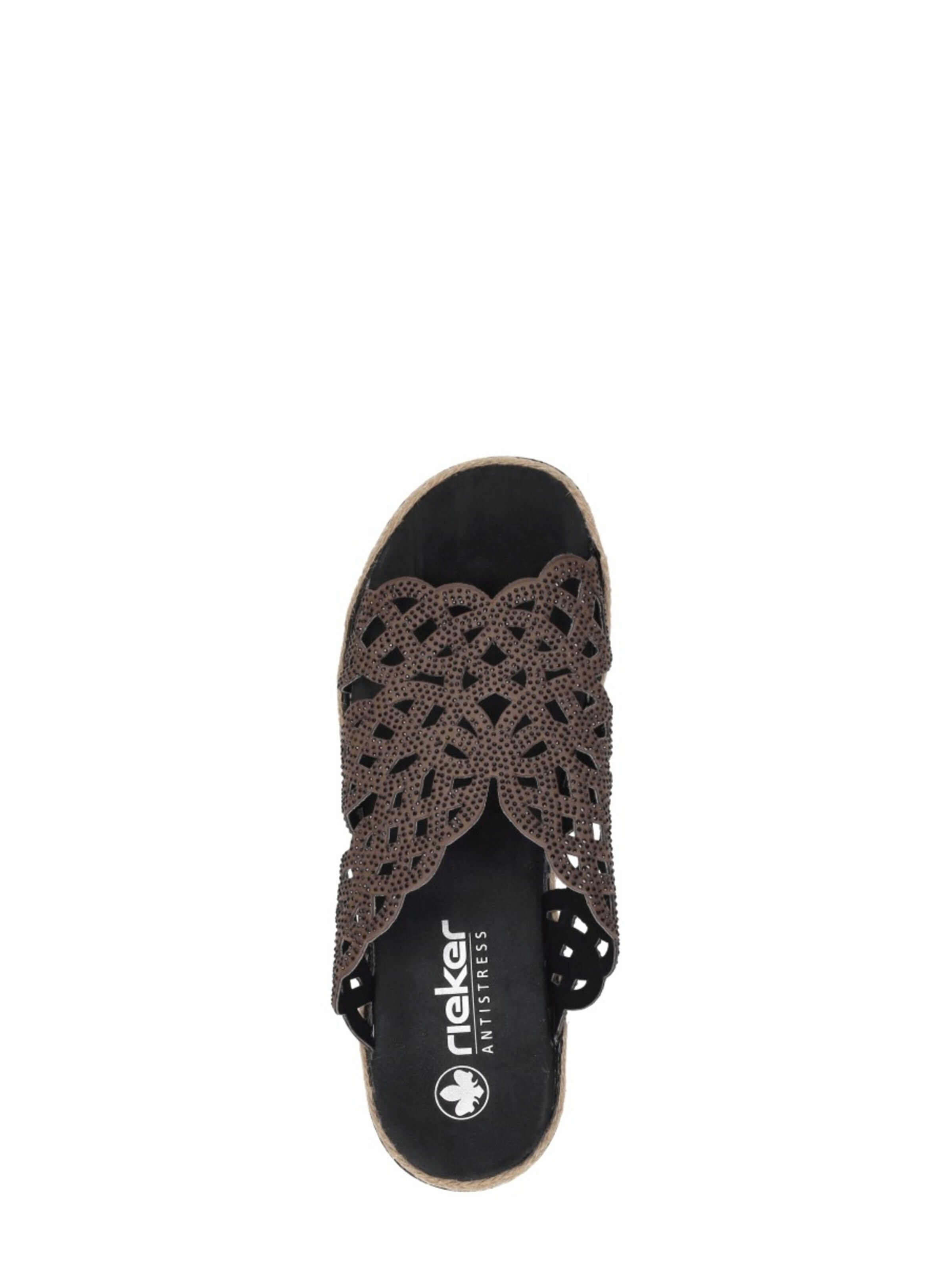 Rieker Slipper 'Open Teen' in Brown