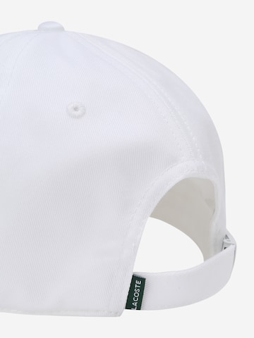 Cappello da baseball di LACOSTE in bianco