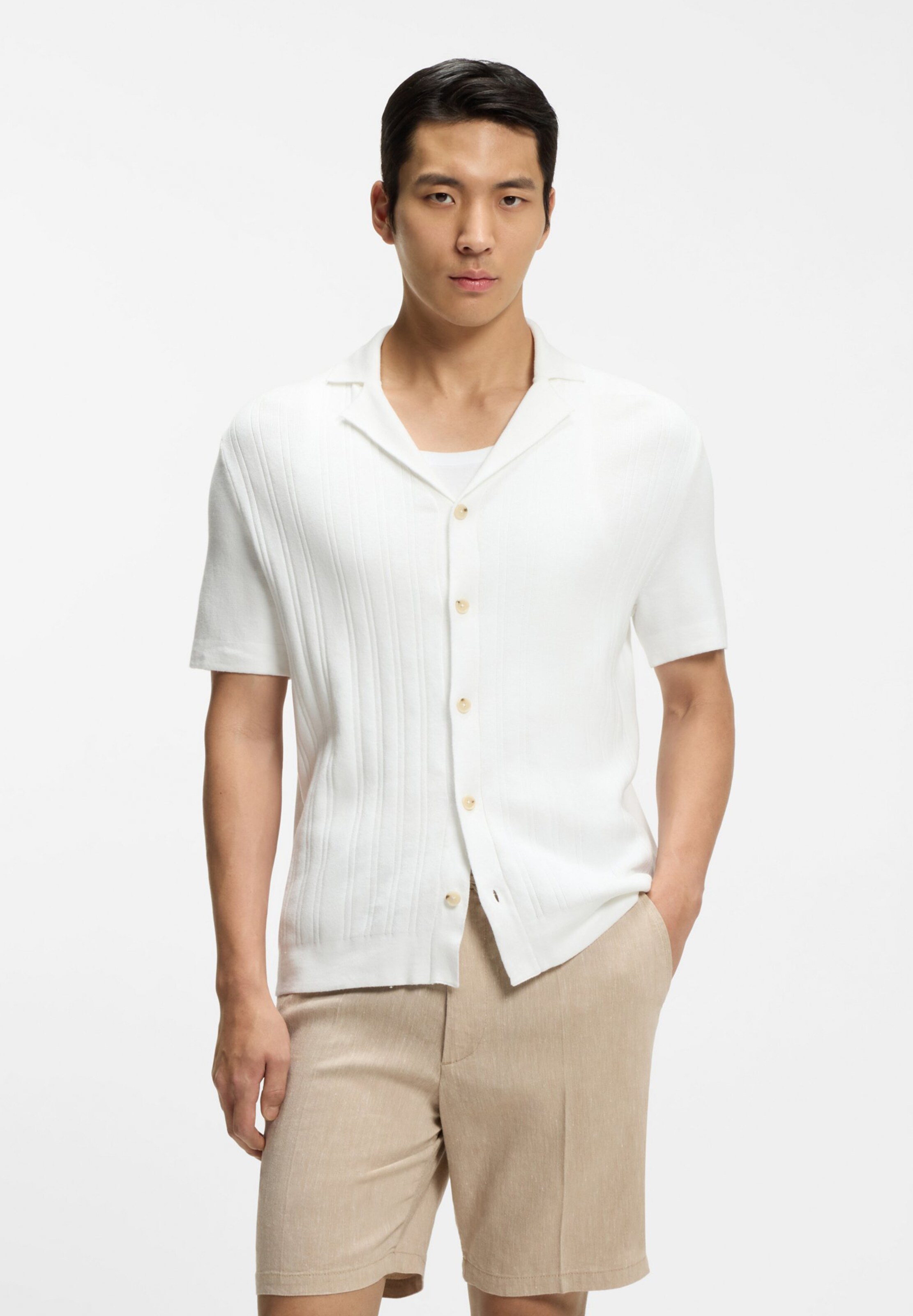 BOSS Shirt ' C-Neri ' in White: front