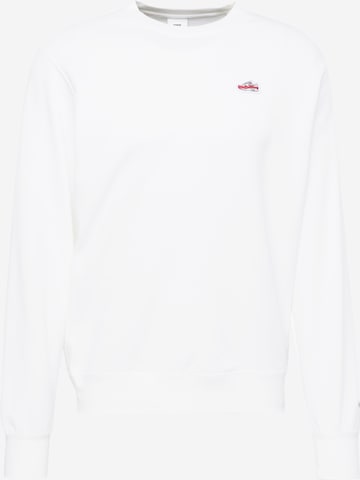 Nike Sportswear Sweatshirt in Weiß: predná strana