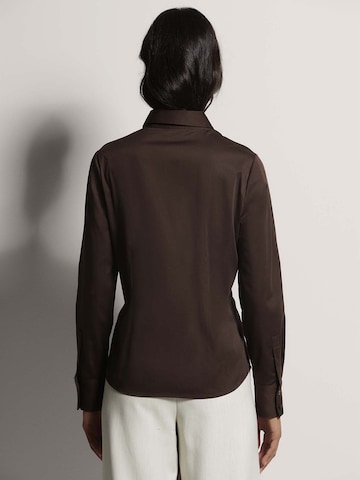 Chemisier MADELEINE en marron