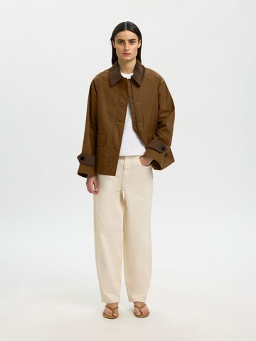 SELECTED Tussenjas in Groen