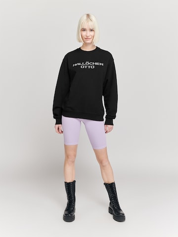 ABOUT YOU x StayKid Sweatshirt 'Hallöchen Otto' in Zwart