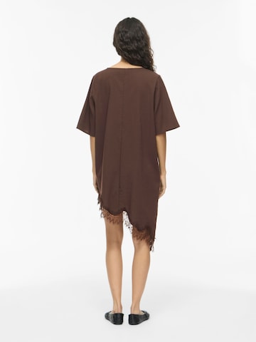 VILA - Vestido en marrón