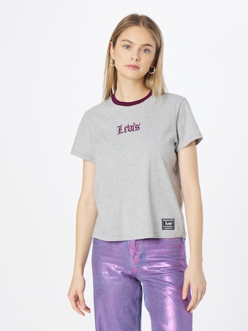 T-shirt 'Graphic Classic Tee' LEVI'S ® en gris : devant