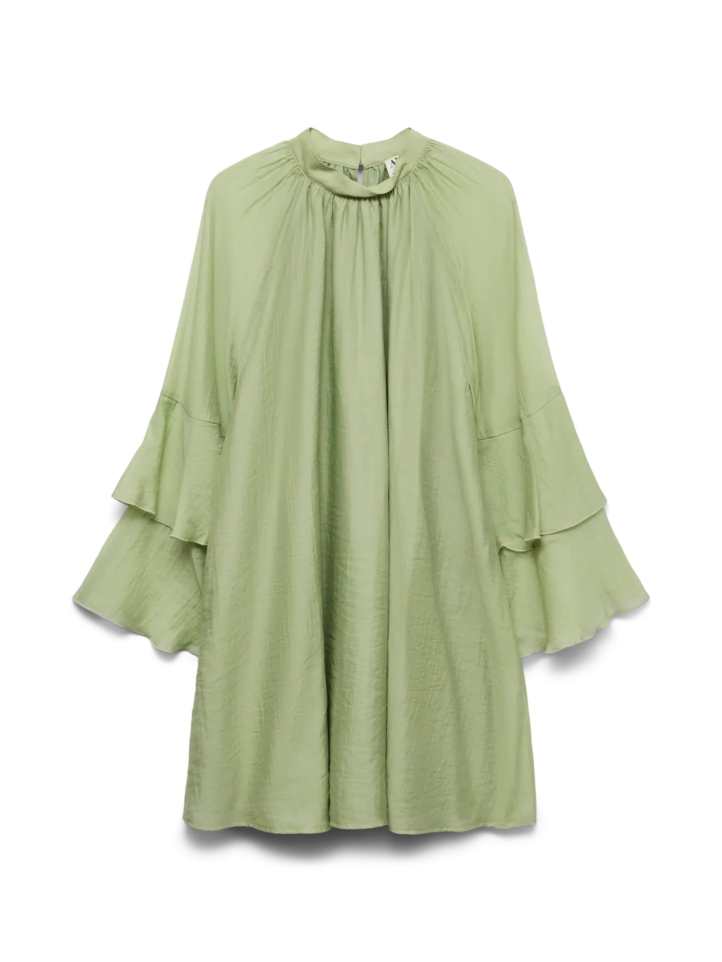 VERO MODA Jurk 'AWVALORA' in Groen: voorkant