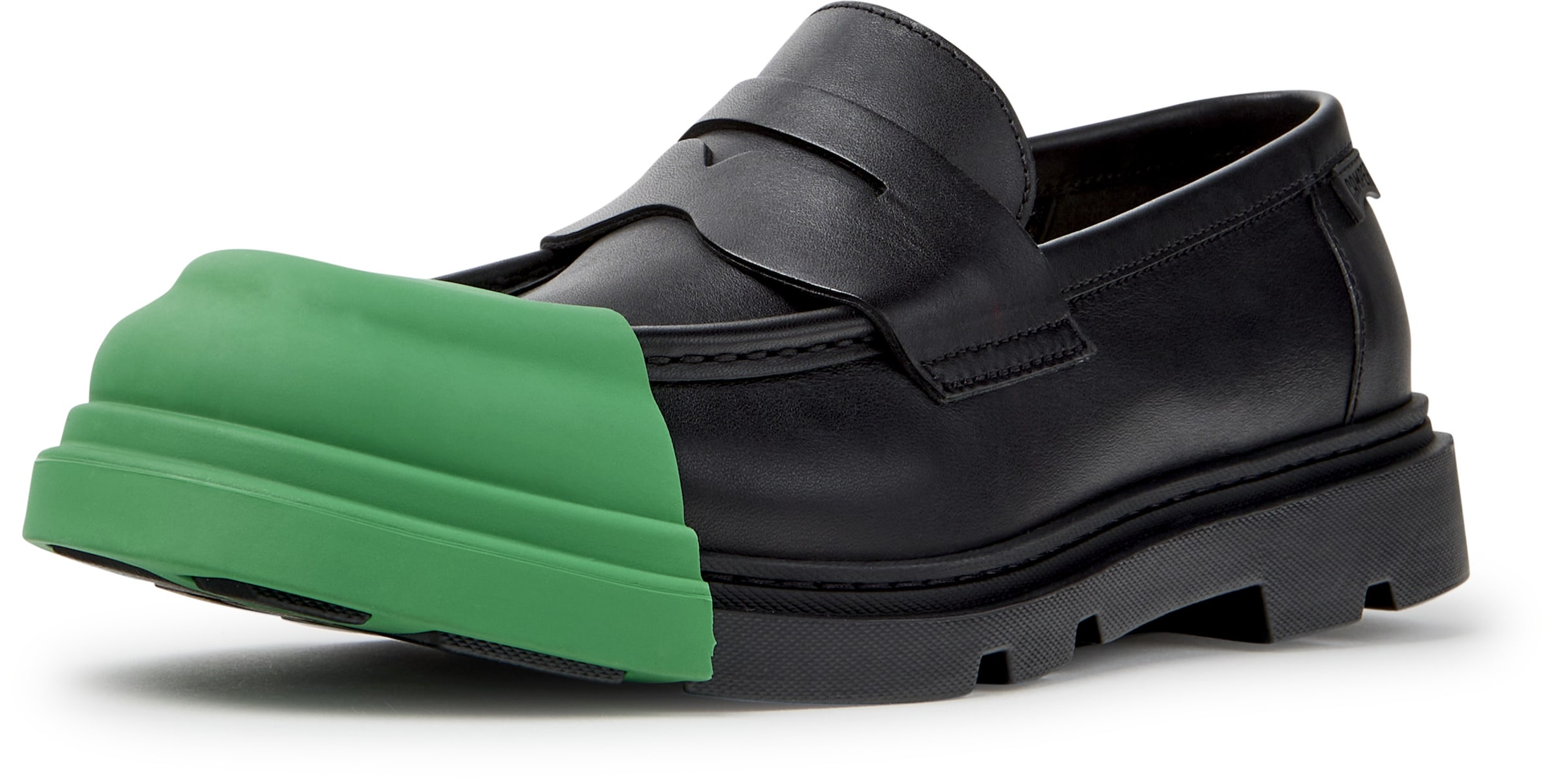 Chaussure à lacets ' Junction ' CAMPER en vert : devant