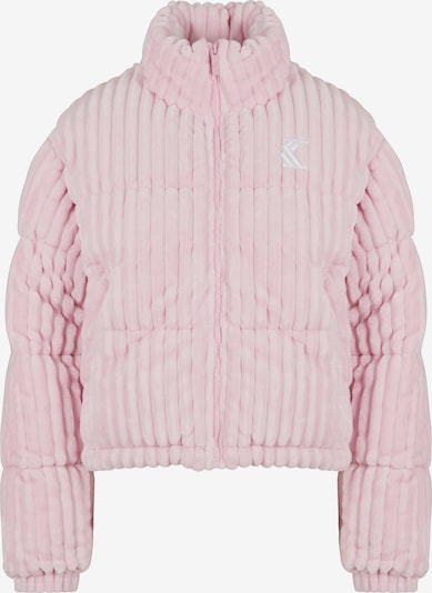 Karl Kani Übergangsjacke in rosa / weiß, Produktansicht