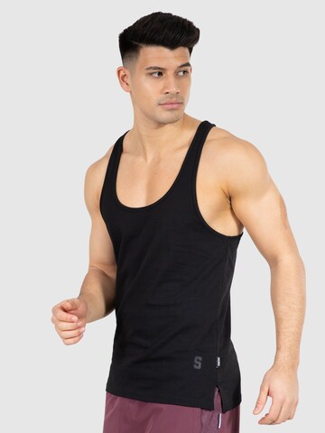 T-Shirt 'Basti' Smilodox en noir