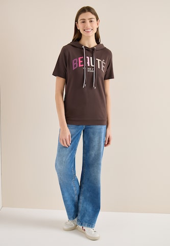 CECIL Sweatshirt in Brown