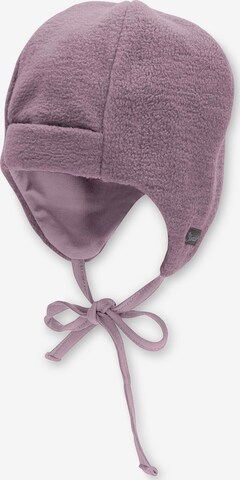 STERNTALER Beanie in Purple: front