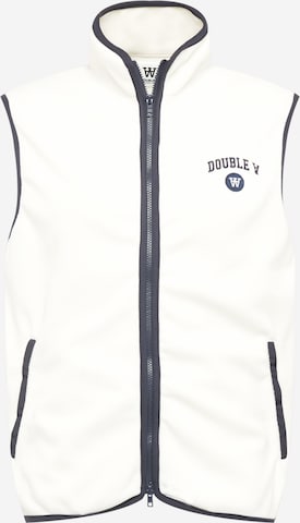 WOOD WOOD Vest 'Dax' in White: front