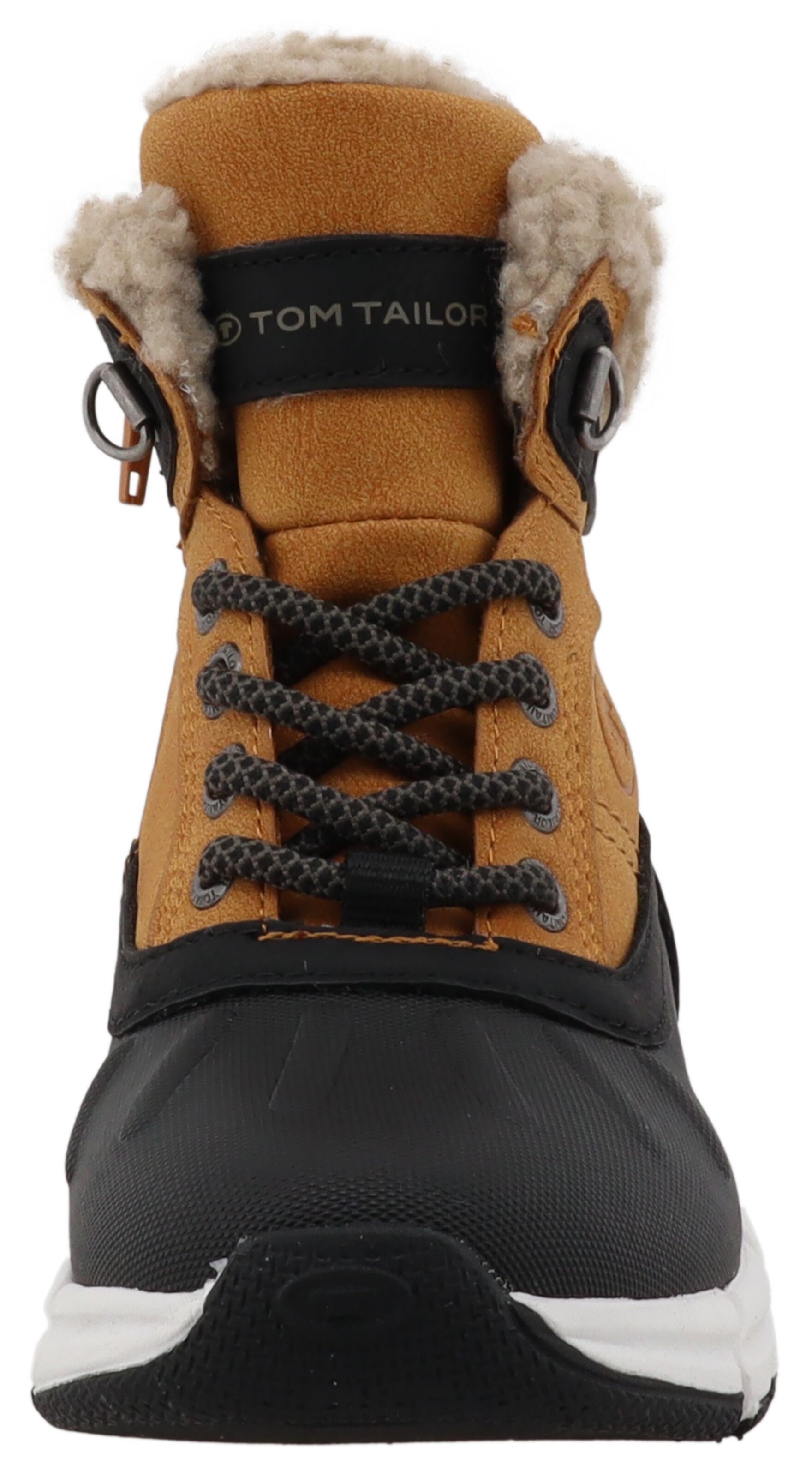 TOM TAILOR Boots in Black