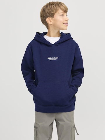 Jack & Jones Junior Sweatshirt 'JORVesterbro' in Blue: front