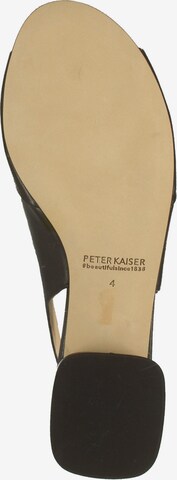 PETER KAISER Sandalen met riem in Zwart