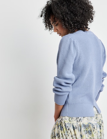 TAIFUN Pullover (GOTS) in Blau