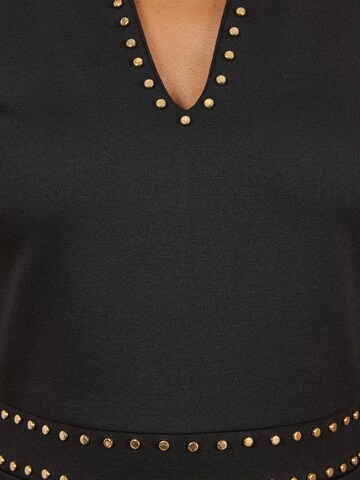 love & roses - Vestido en negro