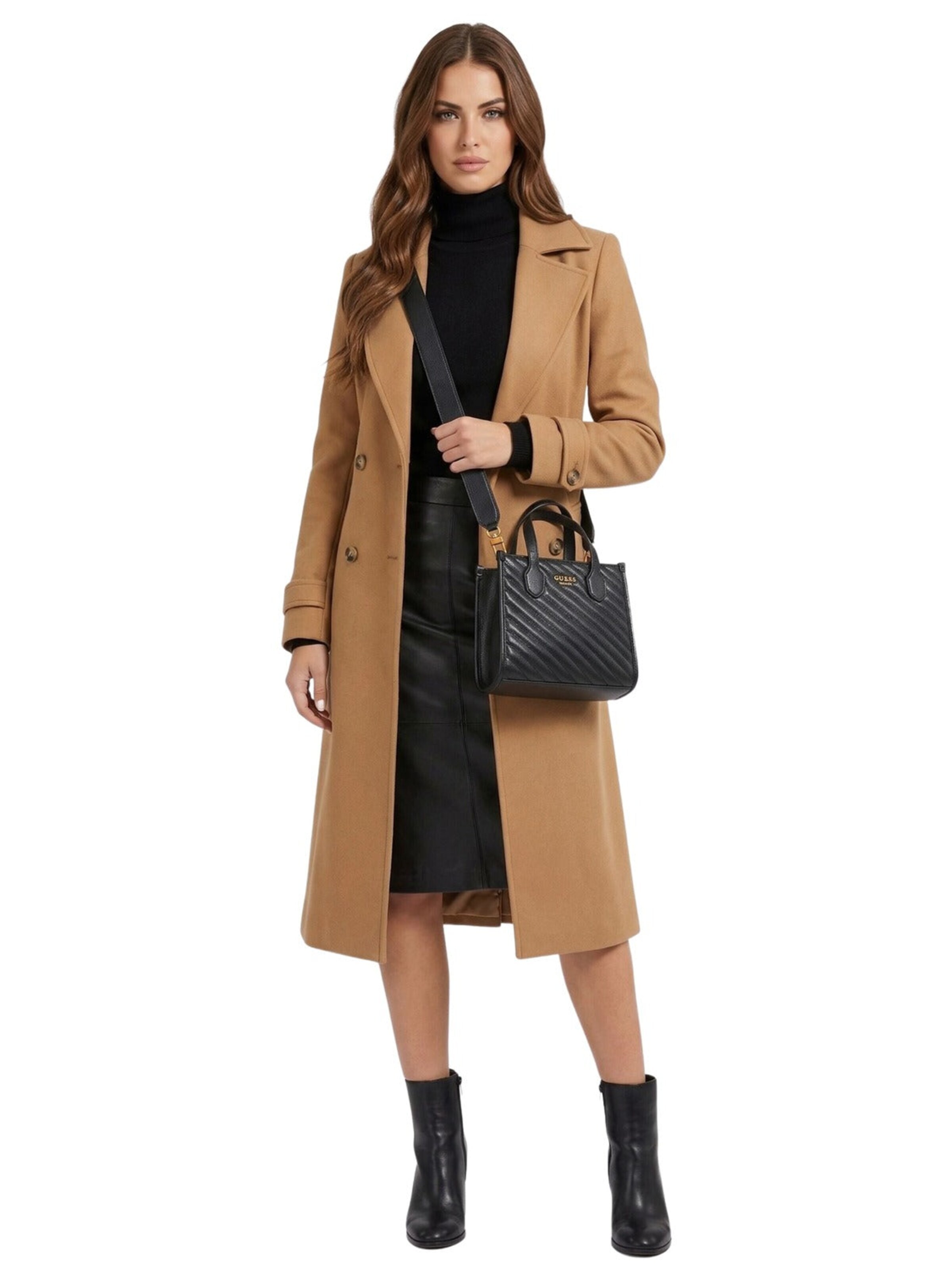 GUESS Handtasche 'Silvana'‌ in Schwarz