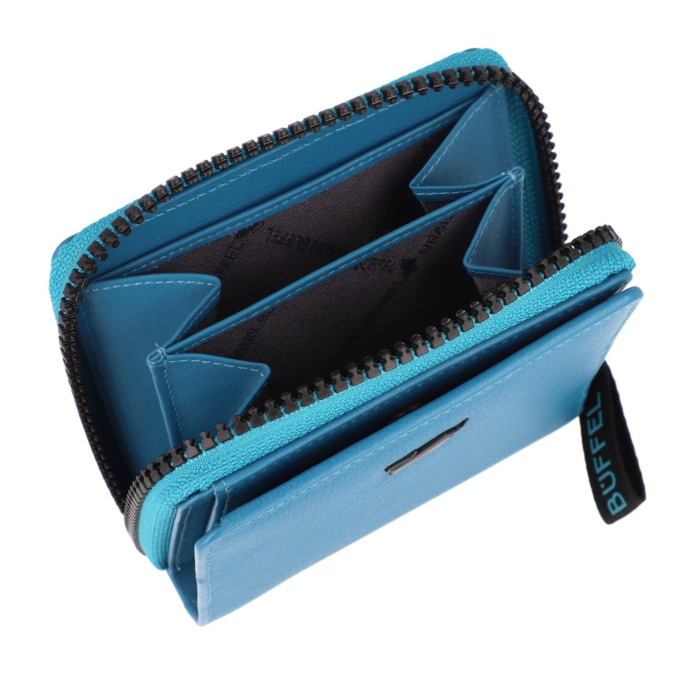 Braun Büffel Portemonnee 'Capri ' in Blauw