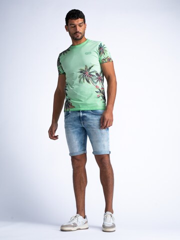 Petrol Industries Regular Shorts 'Blizzard Serenity' in Blau