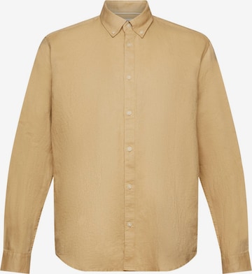 ESPRIT Regular Fit Hemd in Beige: predná strana