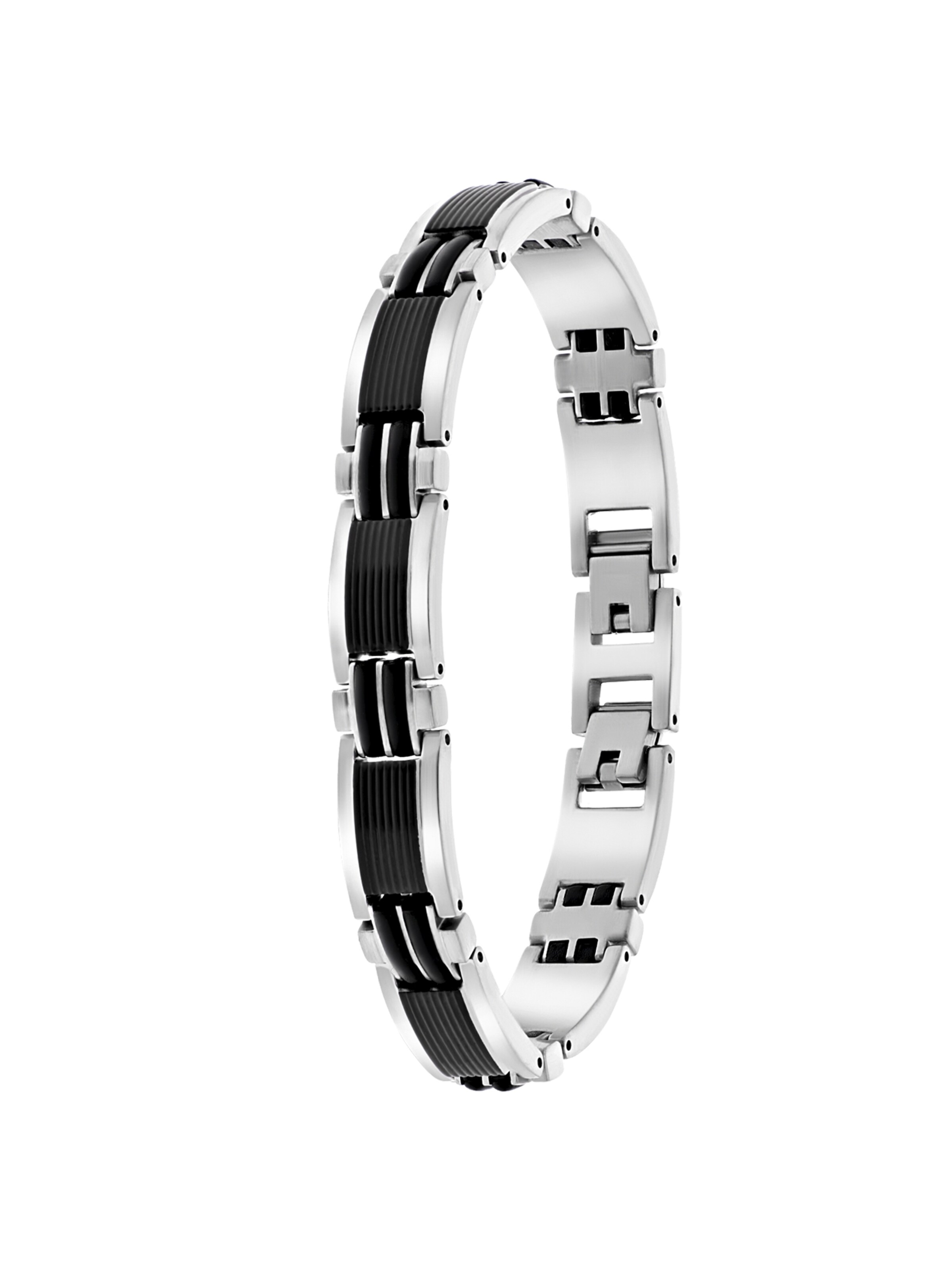 Lucardi Armband in Silber: Vorderseite