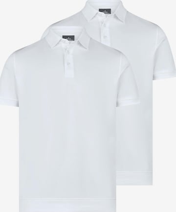 Ragman Shirt 'Basic' in Grau: Vorderseite