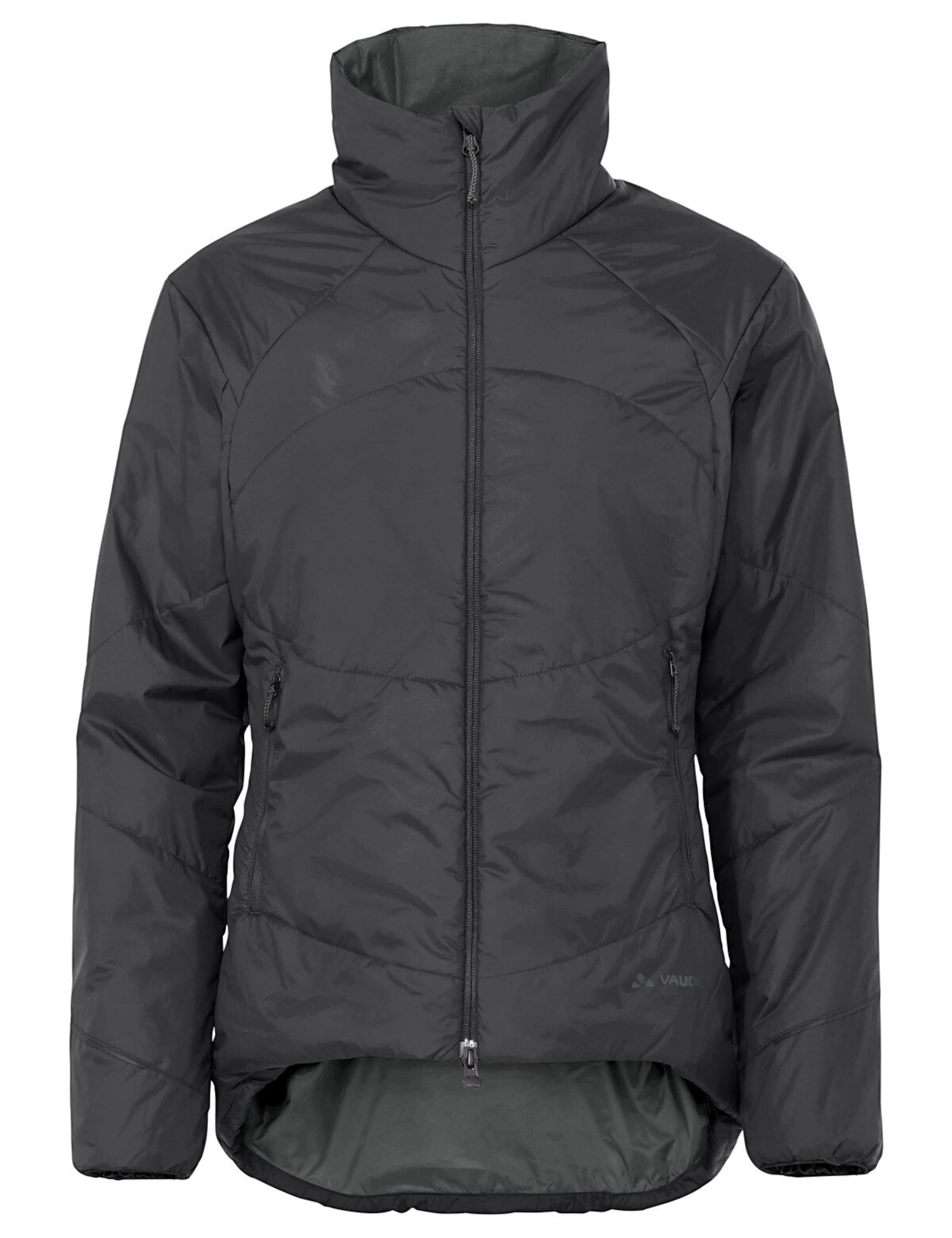VAUDE Sportjas 'Wintry' in Zwart: voorkant