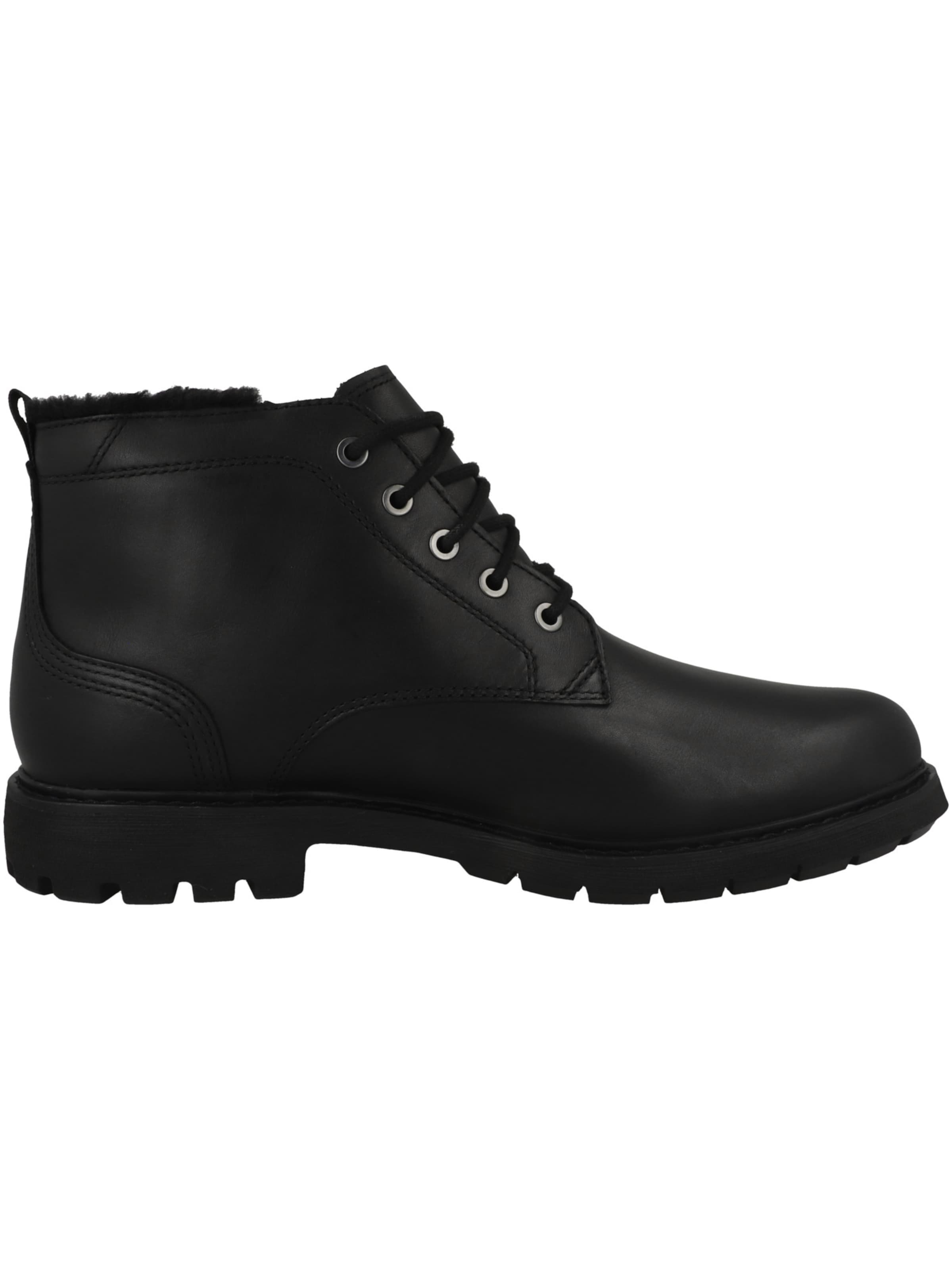 CLARKS - Botas com atacadores 'Batcombe Mix' em preto