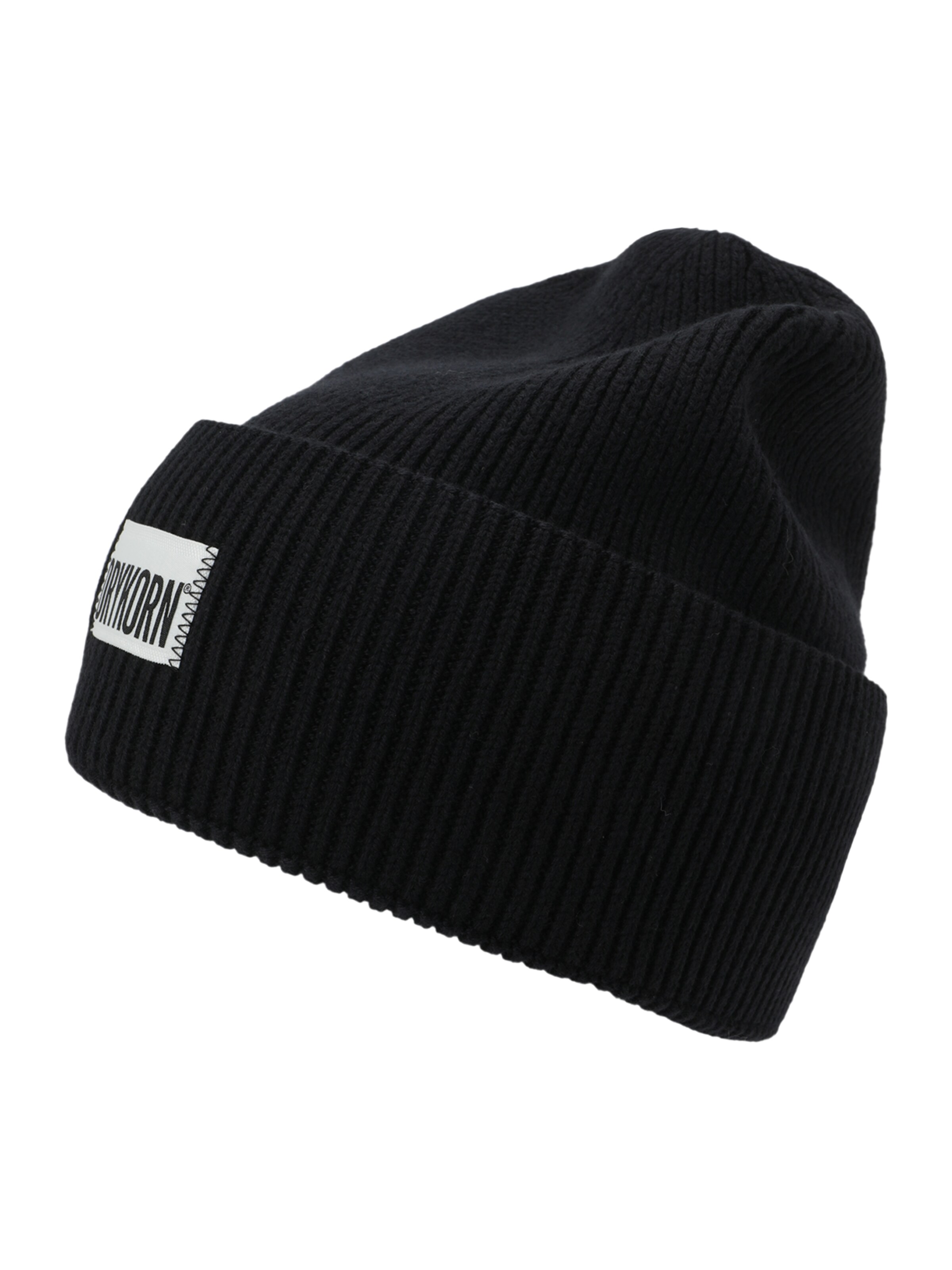 DRYKORN Czapka 'Loah' w kolorze czarny: przód