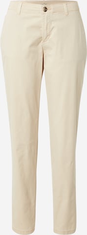 Regular Pantalon chino ESPRIT en beige : devant