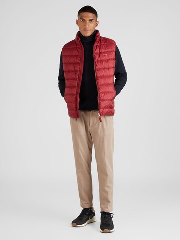 Gilet di GANT in rosso