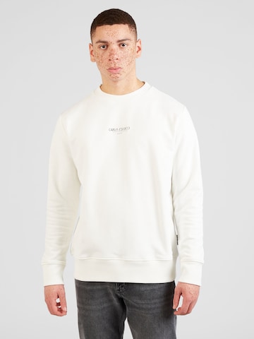 Carlo Colucci Sweatshirt 'De Sarro' in White: front