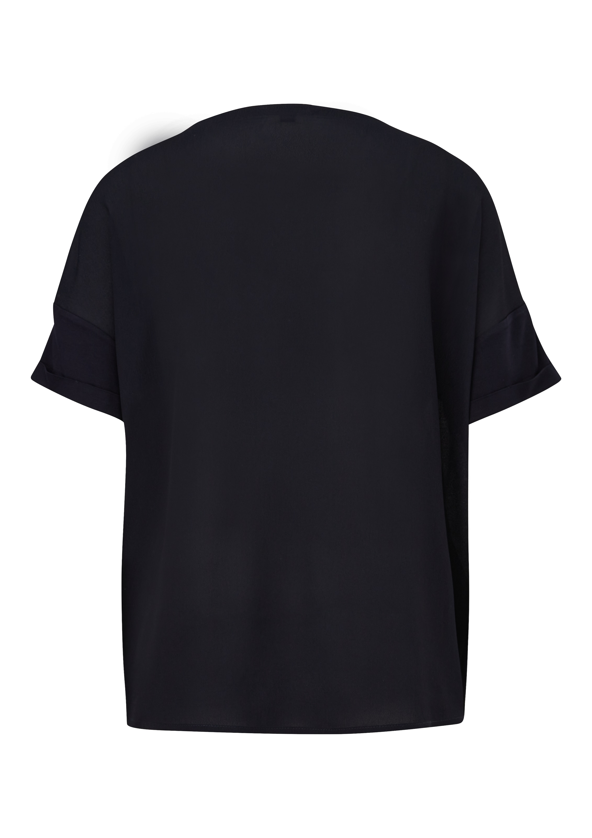 COMMA Tričko – modrá: zadní strana