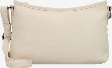 TOM TAILOR DENIM Crossbody Bag 'Evi' in White: front