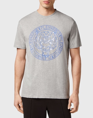 Maglietta 'Tiger' di Plein Sport in grigio