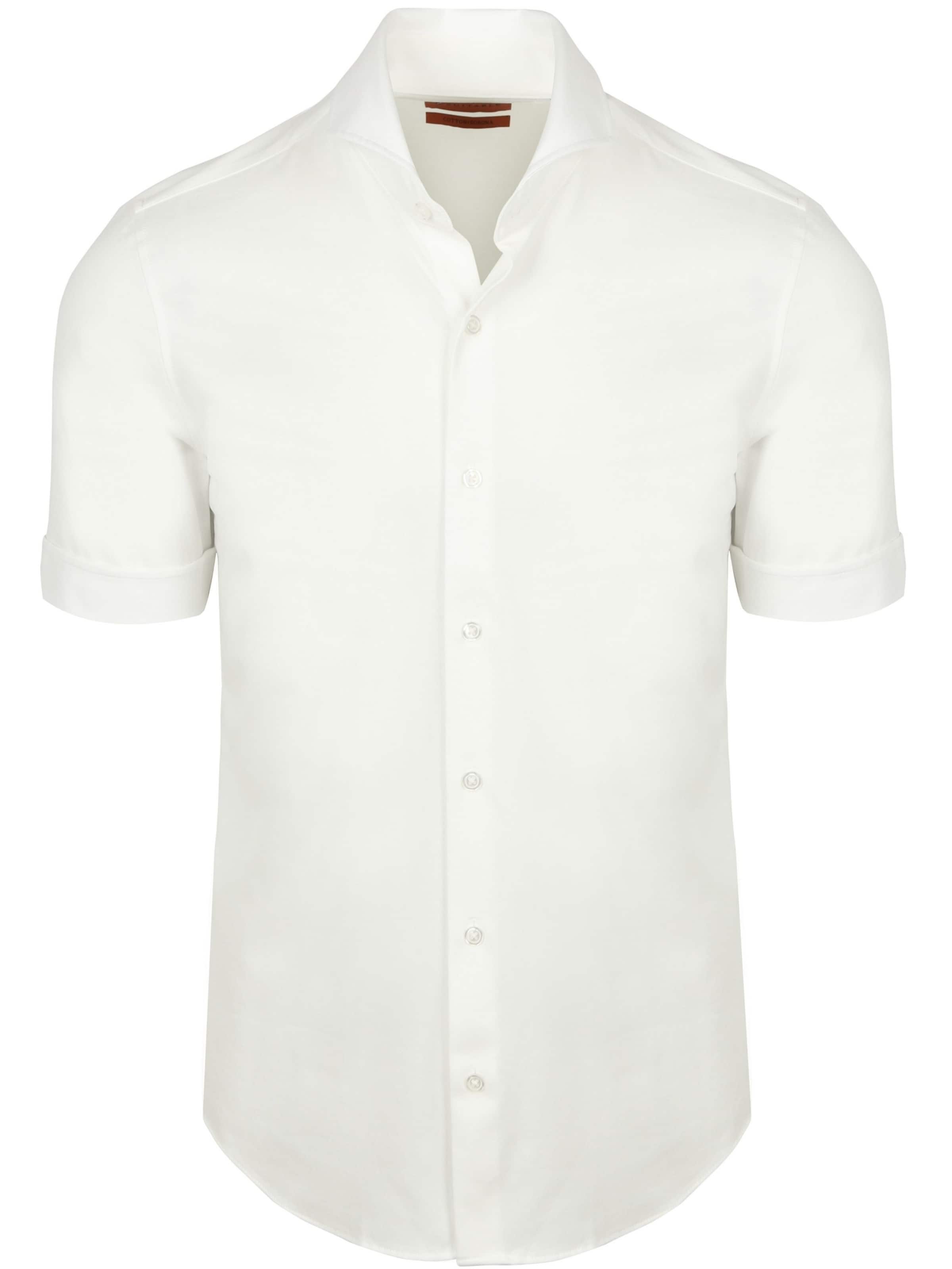 Coupe slim Chemise Suitable en blanc : devant