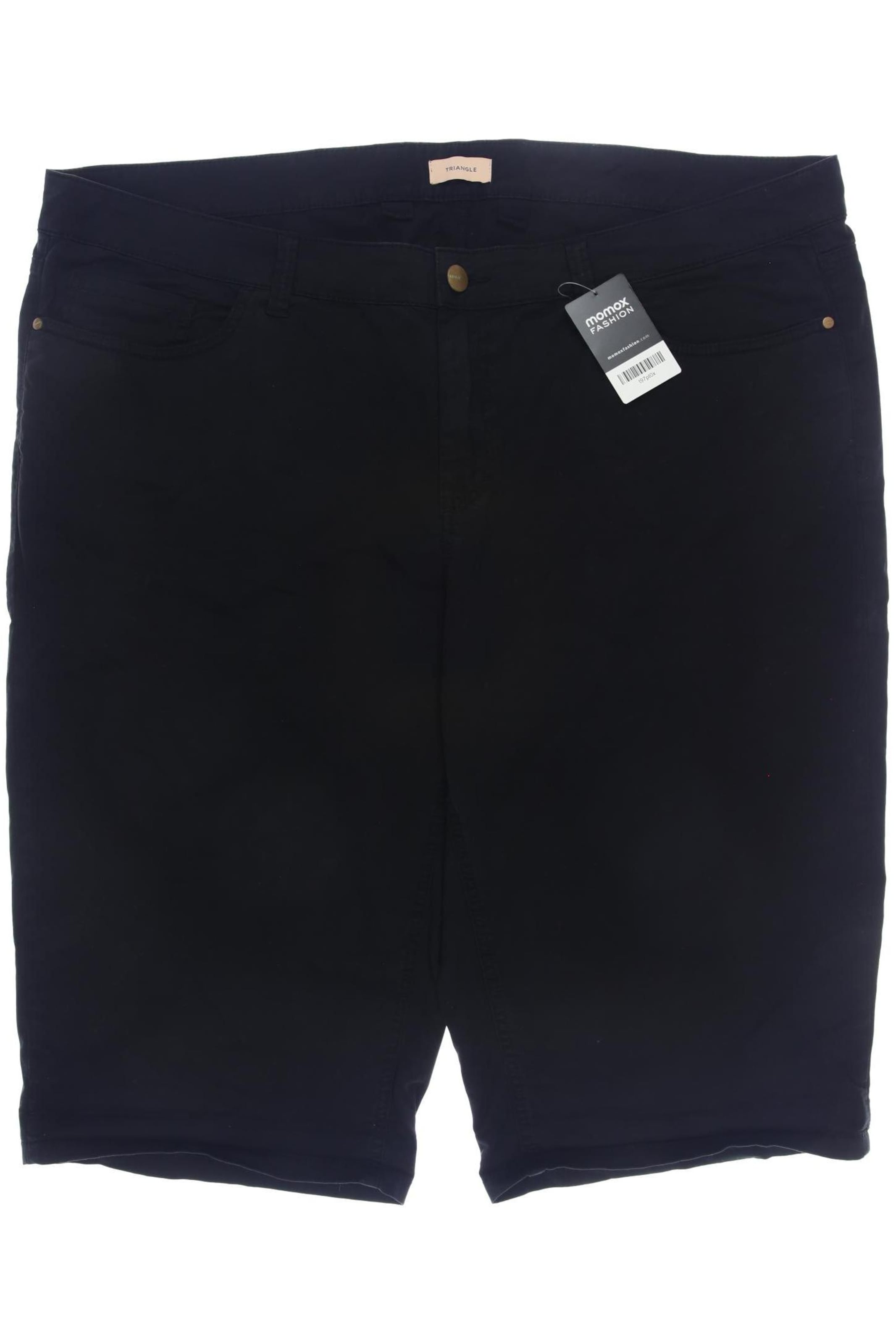 TRIANGLE Shorts in 8XL in Black: front