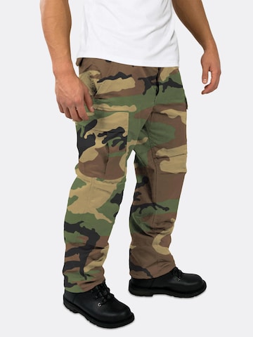 Regular Pantalon outdoor 'Trooper' normani en vert