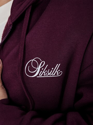 Veste de survêtement SikSilk en rouge